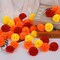40Pcs Silk Marigold Flowers Artificial for Decoration DIY Wreath Garland Craft Wedding Party Baby Shower Decoration Halloween Christmas (Mix Colors)